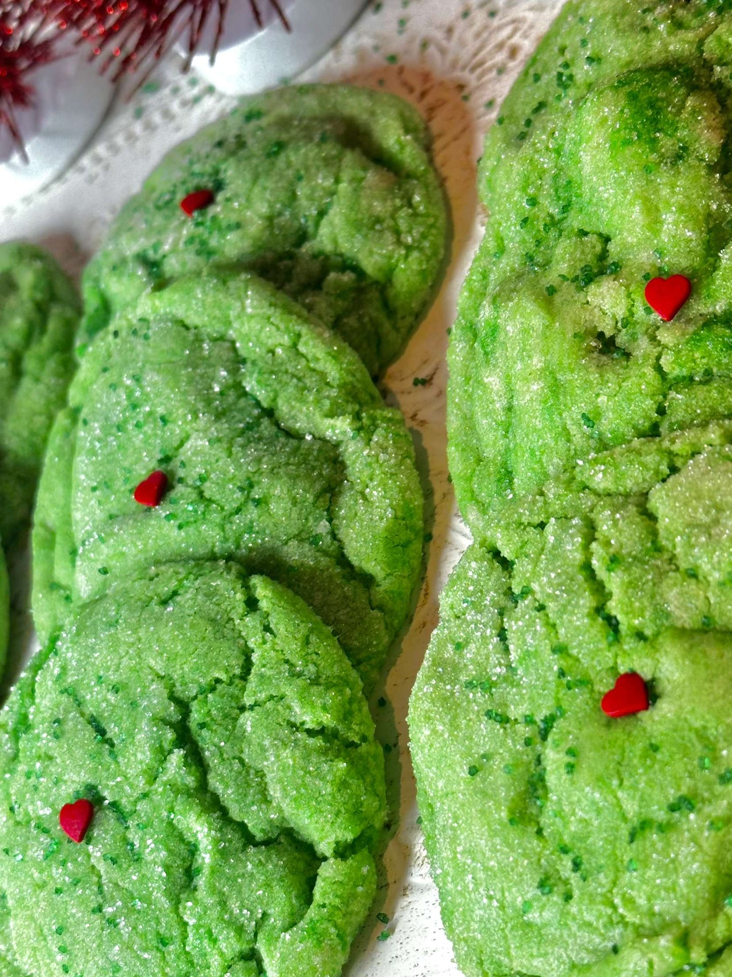 Mr. Grinch Cookies 6 to 24 Pack Options Starting at a Half Dozen